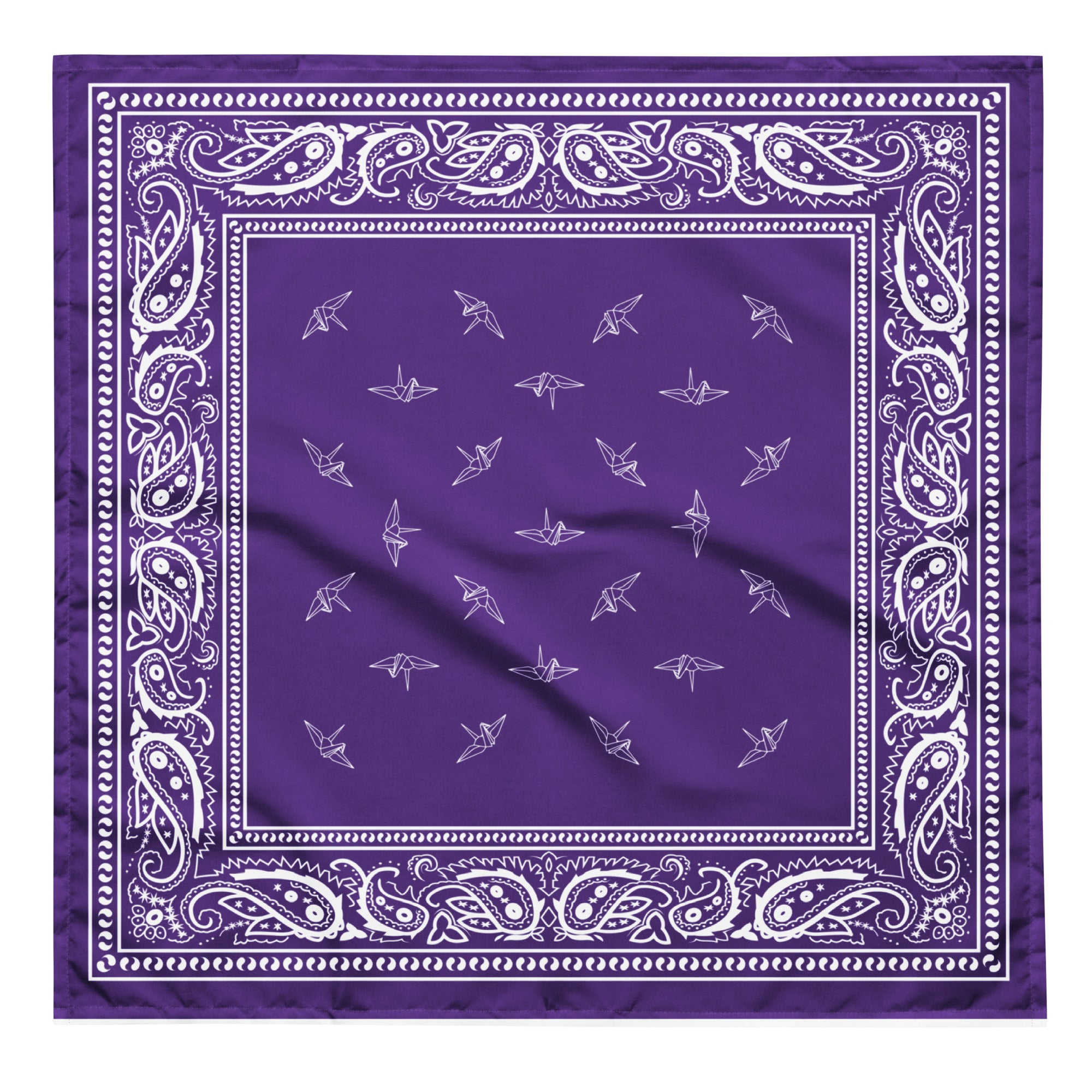 Tsuru Bandana - Purple – CRFT by Maki