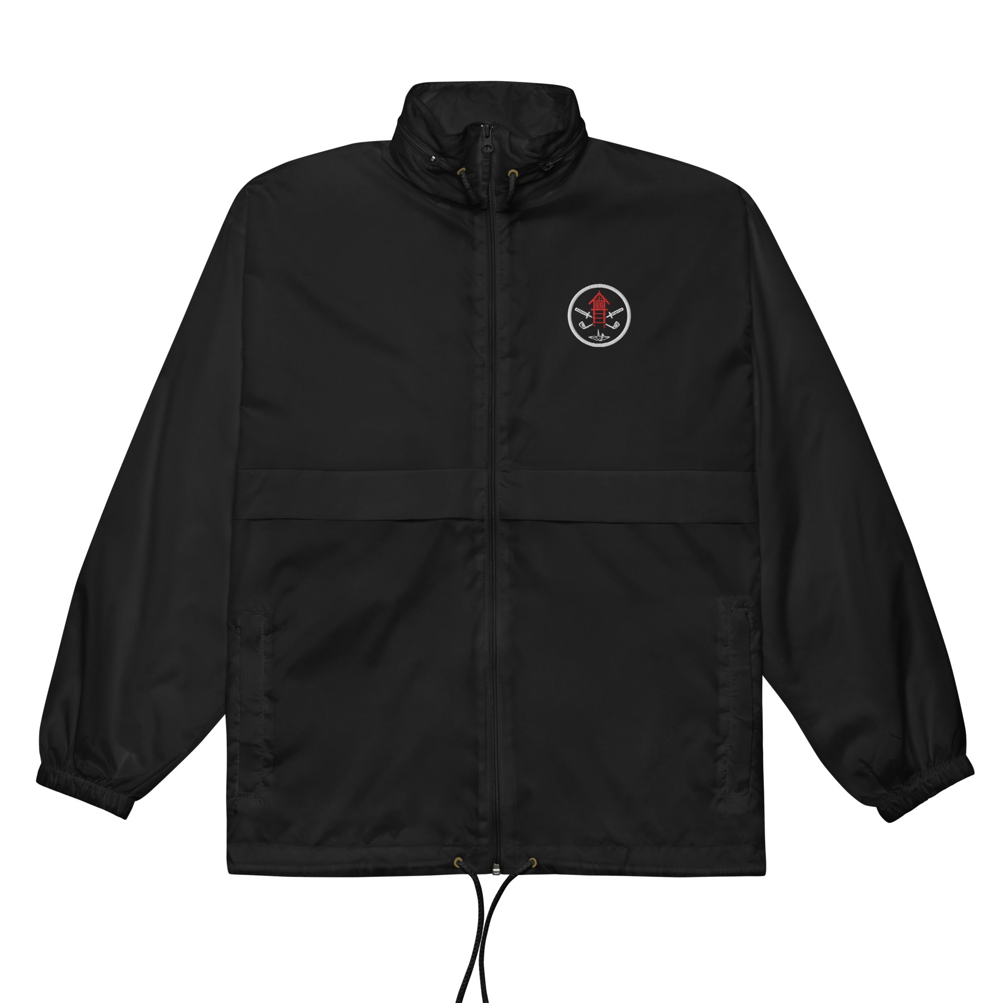 basic-unisex-windbreaker-black